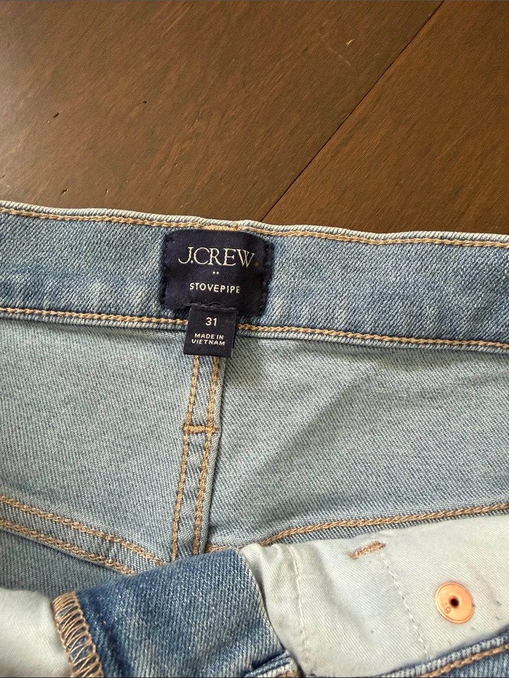 J. Crew size 31